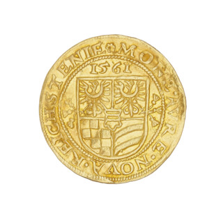 Obv.: bust of Duke Jan (Duke of Ziebice and Olesnica; reign 1536–1565), with a long beard, in rich
