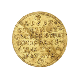 Commemorative ducat on the occasion of the shooting competition in Nysa, Karol (Duke of Nysa;