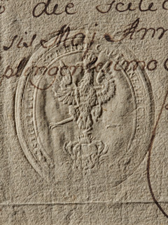Starost's Office of Kraków, Starost's Office (ca. 1776), coat of arms seals, Zurakowski, Witold