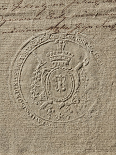 Seal of the Starost of Krasnostaw, Starost of Krasnostaw (ca. 1789), Zurakowski, Witold (?-1927),
