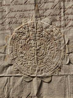 Seal of Eustachy Potocki, starost of Lviv, Eustachy Potocki (1720–1768), Zurakowski, Witold