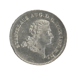 2 gold crown coins, Sylm, Frederick William (fl. 1765–1767); Stanislaw August Poniatowski (King of