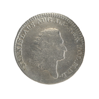 2 gold crown coins, obv.: head of Stanislaw August with inscription around the rim 'STANISLAUS AUG.