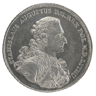 Crown thaler, Sylm, Frederick William (fl. 1765–1767), Stanislaw August Poniatowski (King of