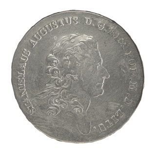 Crown thaler, Partenstein, Antoni (fl. 1772–1774), Stanislaw August Poniatowski (King of Poland;