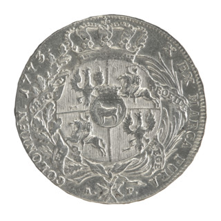 Crown thaler, Partenstein, Antoni (fl. 1772–1774); Stanislaw August Poniatowski (King of Poland ;