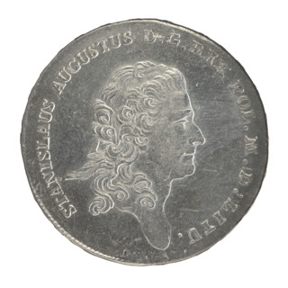 Crown thaler, Partenstein, Antoni (fl. 1772–1774); Stanislaw August Poniatowski (King of Poland;