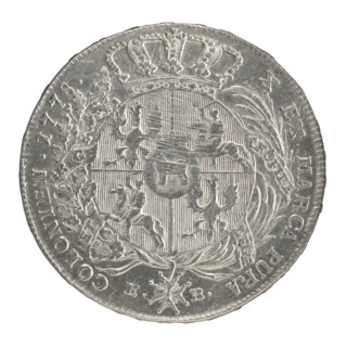 Crown thaler by Brenn, Efraim (fl. 1774–1792), 1778. Obverse: Head of Stanislaw August Poniatowski