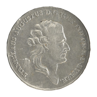 Crown thaler, Stanislaw August Poniatowski (King of Poland; 1764–1795), Brenn, Efraim (fl.
