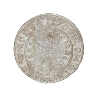 Prussian grosz, Sigismund I the Old (King of Poland; 1506–1548); obverse: crowned male bust in