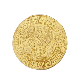 Gdansk ducat; maker: Filip Klüwer (fl. 1588–1601); ruler: Sigismund III Vasa (King of Poland,