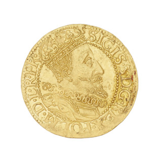 Gdansk ducat, Klüwer, Daniel (fl. 1608–1618); Sigismund III Vasa (King of Poland; 1566–1632).