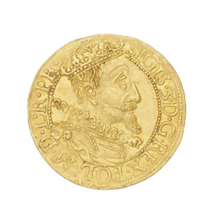 Gdansk ducat, Klüwer, Daniel (fl. 1608–1618); Sigismund III Vasa (King of Poland; 1566–1632).