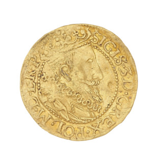 Gdansk ducat; engraver: Daniel Klüwer (fl. 1608–1618); ruler: Sigismund III Vasa (King of Poland;