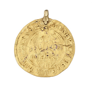 Torun double-ducat, John II Casimir Vasa (King of Poland; reign 1648–1668), maker: Hans Dawid Lauer