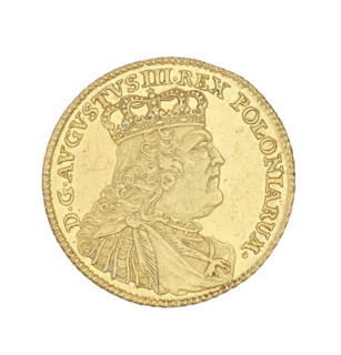 Crown; Croll, Ernest Dietrich (fl. 1753–1763); Augustus III of Saxony (King of Poland; 1733–1763;