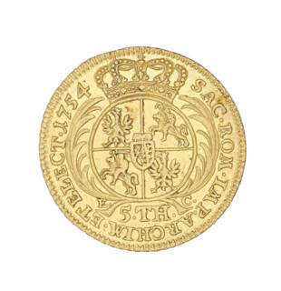 Crown Augustus, Croll, Ernest Dietrich (fl. 1753–1763), Augustus III (King of Poland; Elector of
