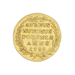 Crown ducat; maker: Brenn, Efraim (mint master; 1741–1792); subject: Stanislaw August Poniatowski