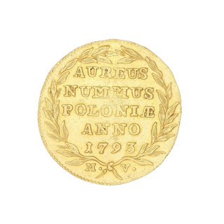 Crown ducat, Stanislaw August Poniatowski (King of Poland; reign 1764–1795), maker: Stanislaw
