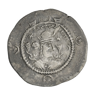 drachma, Kavadh I (ruler of Persia; 488–496 and 498–531); Persia, 488–497, 499–531. Obverse: bust