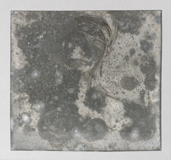Sketch of a woman's head; Jablczynski, Feliks (1865–1928), graphic artist; studies of women's