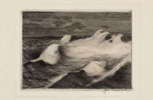 Fala, Rubczak, Jan (1884–1942), graphic artist; filigree, 1911; graphic; height 12.9 cm, width 18