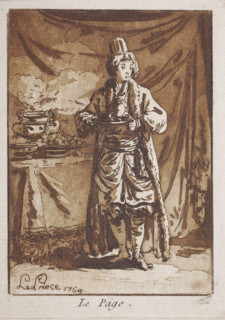 Le Page, Le Prince, Jean-Baptiste (1734–1781), graphic artist; genre scene in a rich Russian