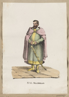 Chamberlain (Plate 15 in the series Much More Ancient Polish Costumes), Karol Raczynski