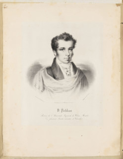 Portrait of Waclaw Pelikan; graphic artists SH and JI (fl. ca. 18..); lithographic workshop of