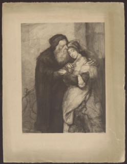 Shylock and Jessyka; Lopienski, Ignacy (1865–1941), graphic artist; Gottlieb, Maurycy (1856–1879),