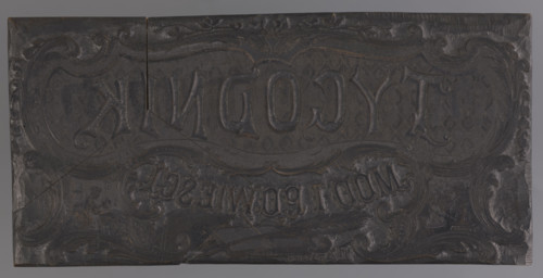 Vignette 'Tygodnik Mód i Powiesci', Rózanski, M. (fl. 1882–1889), graphic artist; Zamarajew,