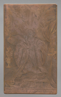 Recto: Saint Thomas a Kempis; verso: Saint Anthony with Child in his arms. Obverse: image of Saint