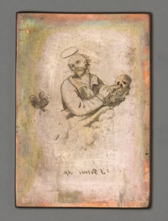 S. Petras Ap. (Saint Peter the Apostle), Czerski, Stanislaw (1777–1833), graphic artist. The image