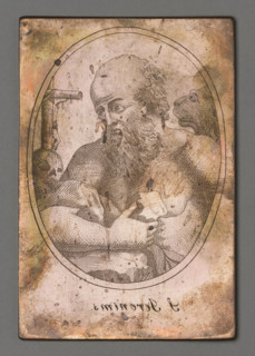 S. Jeronims. (Saint Jerome). Czerski, Stanislaw (1777–1833), graphic artist. Jerome (Saint; ca.