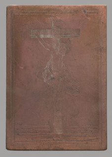 Recto: Crucifixion; verso: Fragment of a composition, graphic artist, Crucifixion (iconographic),
