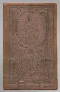 S. Erasmus (Saint Erasmus the Martyr). The copperplate depicts Saint Erasmus, Catholic and Orthodox