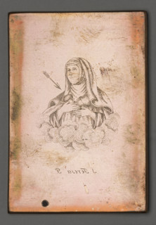 S. Teresa P. (Saint Teresa of Avila), Czerski, Stanislaw (1777-1833), graphic artist. Teresa of