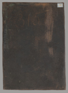 Floral ornament, graphic artist, Lohojsk; Tyszkiewicz, Konstanty (1806–1868). Possibly a matrix for