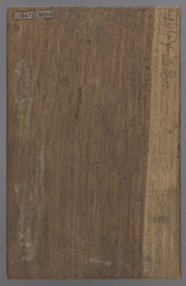 Page in Renaissance costume holding a shield; Berg, Wilhelm (fl. ca. 1878–1902), graphic artist;