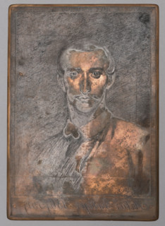Portrait of Artur Grottger after a self-portrait; Ignacy Lopienski (1865–1941), graphic artist;