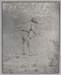 Highlander; Ignacy Lopienski (1865–1941), graphic artist; highlanders, haymaking; 1930; Warsaw;
