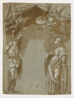 Venus, Carlo Cignani (1628–1719), draughtsman; Giorgio Bonola (1657–1700); Bonola Codex; 1662–1665;