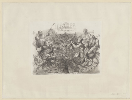 Kupferplatte und Scheidewasser, pl. 5; Neureuther, Eugen Napoleon (1806–1882), graphic artist;