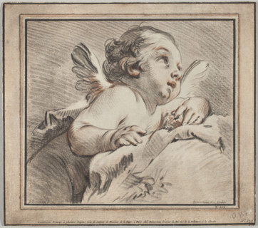 Cupid, after a drawing by François Boucher (1703–1770), engraved and published by Gilles Demarteau