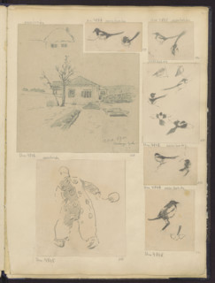 Clown, Tanski, Czeslaw (1862–1942), illustrator; 1884–1887; drawing; height 16.4 cm, width 15.1 cm;