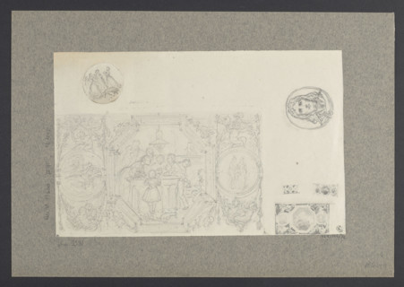 Annual Rites on St. Andrew's Eve, illustration design, Gerson, Wojciech (1831–1901), repossession,