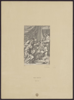 The Birth of Mary; Sandrart, Jakob von (1630–1708), publisher; Maratti, Carlo (1625–1713),