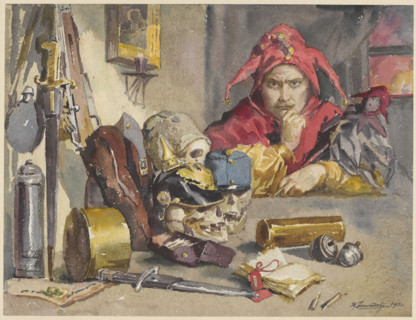 Stanczyk; Zawadzki, Stanislaw Jan (1878–1960), painter; Stanczyk (ca. 1480–ca. 1560); Paderewski,