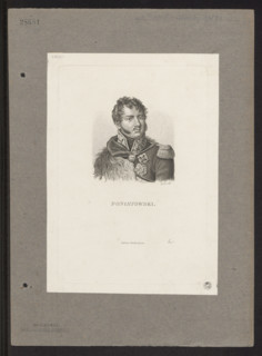 Portrait of Prince Józef Poniatowski; publisher: Ambroise Tardieu (1788–1841); graphic artist: