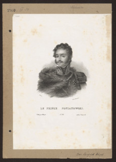 Portrait of Prince Józef Poniatowski, Blaisot, Antoine Barru (1794–1876), publisher; Maurin,